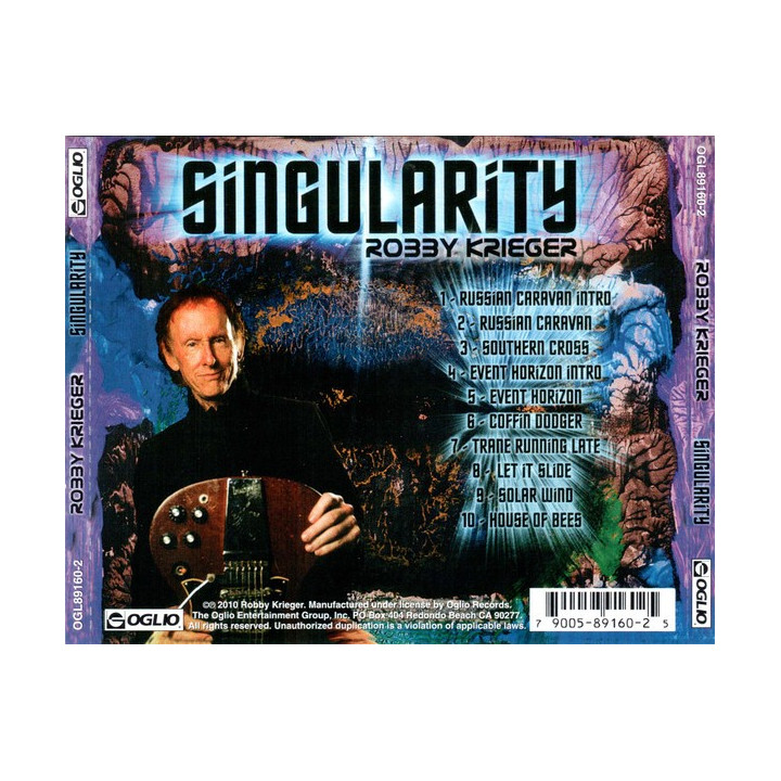 KRIEGER ROBBY - SINGULARITY - 1CD