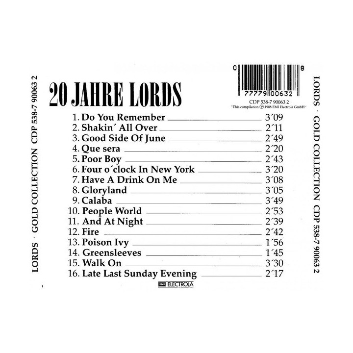  THE   - GOLD COLLECTION - 1CD