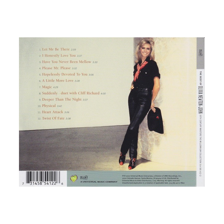 OLIVIA  - THE BEST OF - 1CD