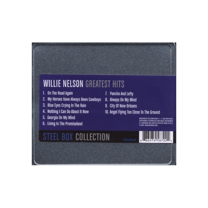 NELSON WILLIE - GREATEST HITS (steel box) - 1CD