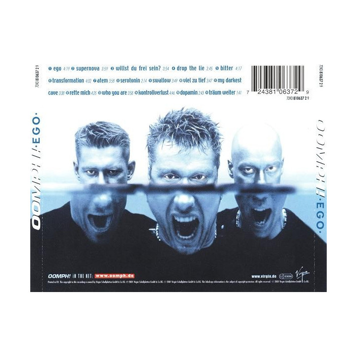 OOMPH! - *EGO* - 1CD