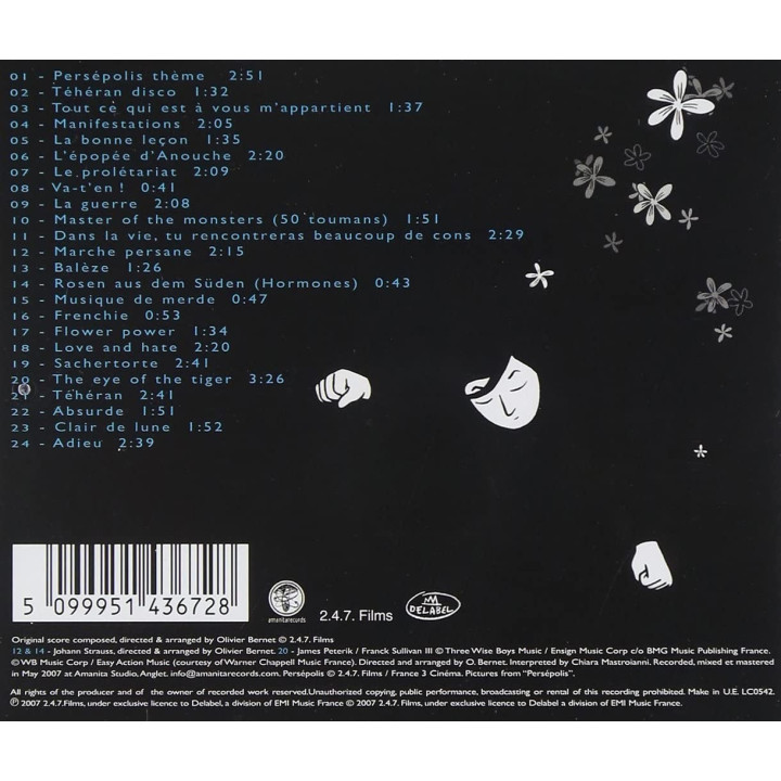 VARIOUS ARTISTS - PERSEPOLIS - 1CD