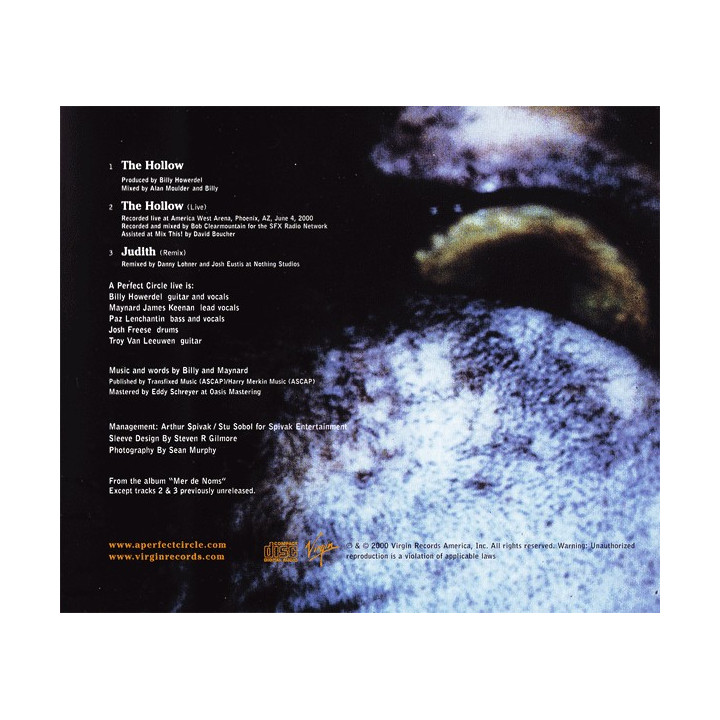 A PERFECT CIRCLE  - HOLLOW (CDS) - 1CD