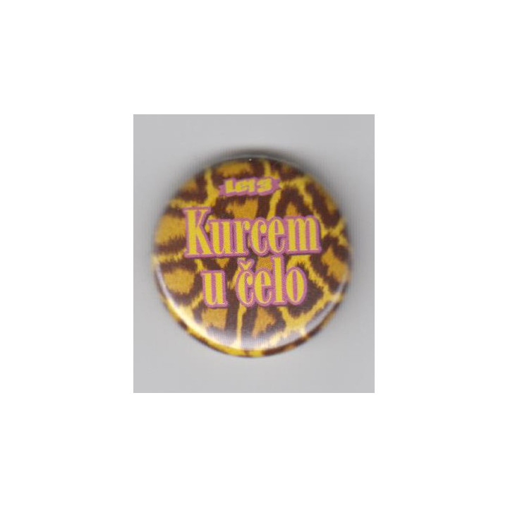 Let3 - Kurcem u čelo - Badge