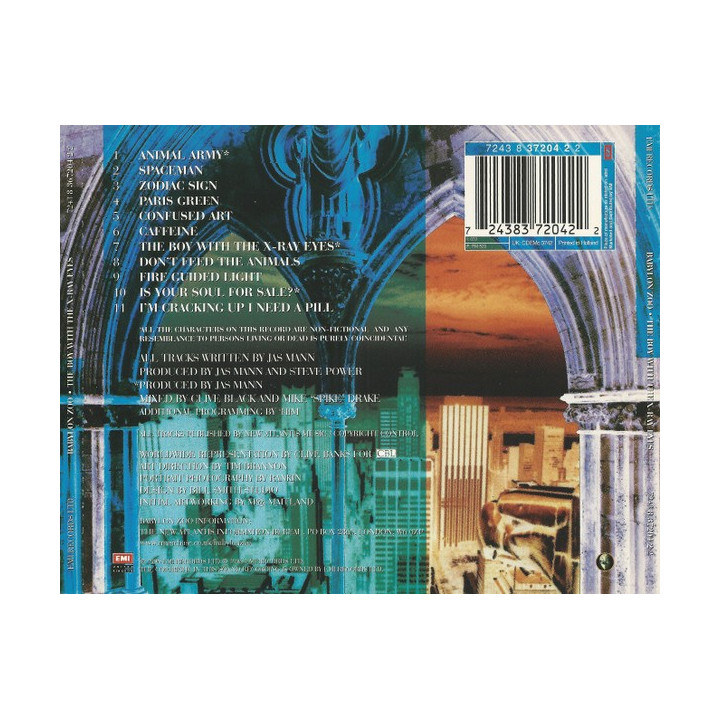 BABYLON ZOO - THE BOY WITH THE X-RAY EYES - 1CD