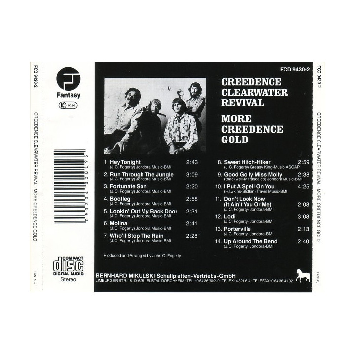 C.C.R. - MORE CREEDENCE - GOLD - 1CD