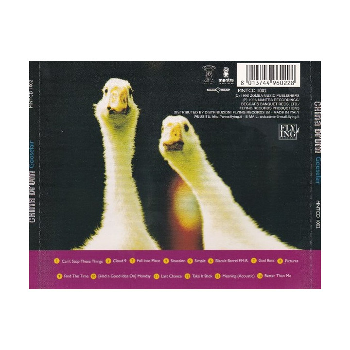 CHINA DRUM - GOOSEFAIR - 1CD