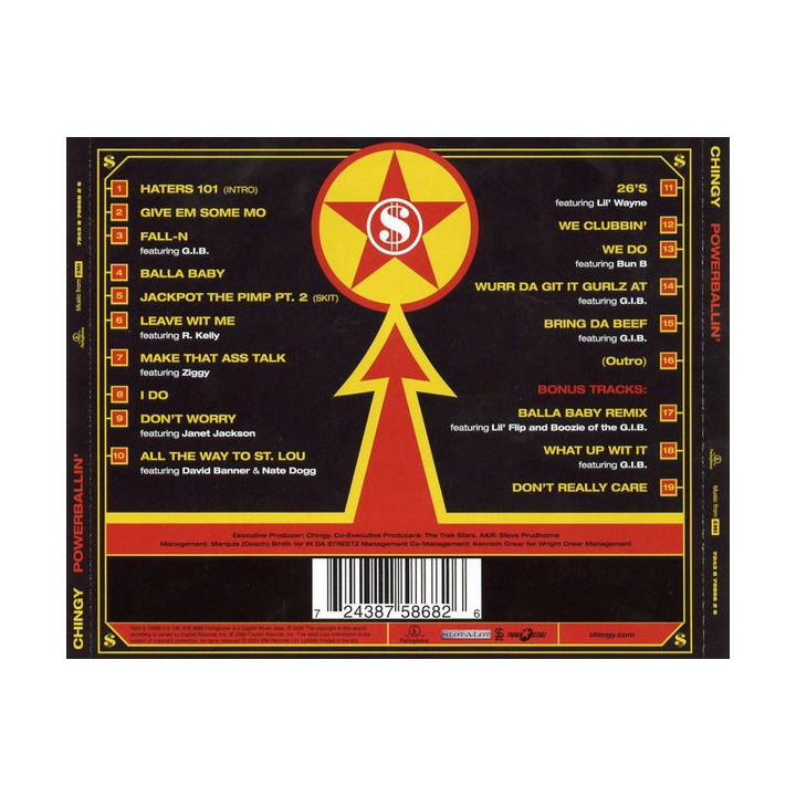 CHINGY - POWERBALLIN' - 1CD