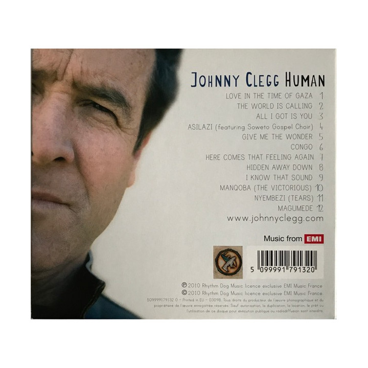 CLEGG JOHNNY - HUMAN (lim. ed.) - 1CD