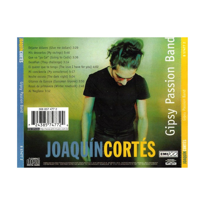 CORTES JOAQUIN - GYPSY PASSION BAND - 1CD