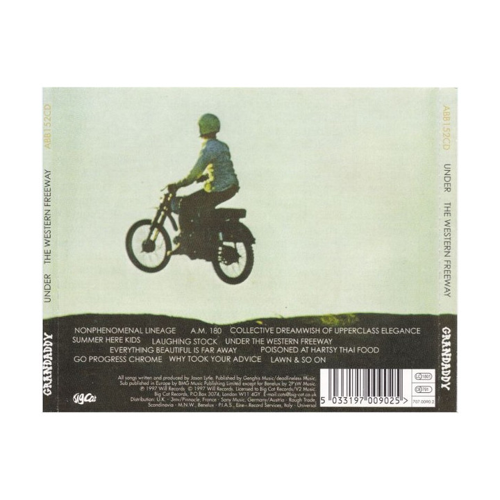 GRANDADDY CD - UNDER THE WESTERN FREEWAY - 1CD