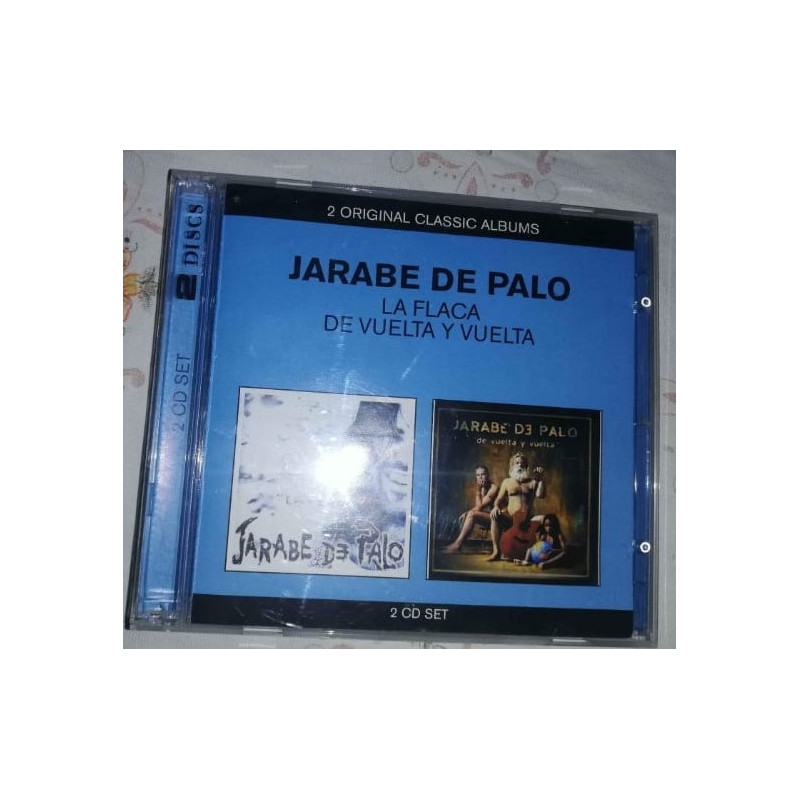 JARABE DE PALO - LA FLACA DE VUELTA... 2CDBOX - 1CD