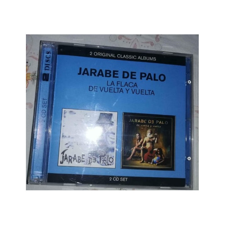 JARABE DE PALO - LA FLACA DE VUELTA... 2CDBOX - 1CD