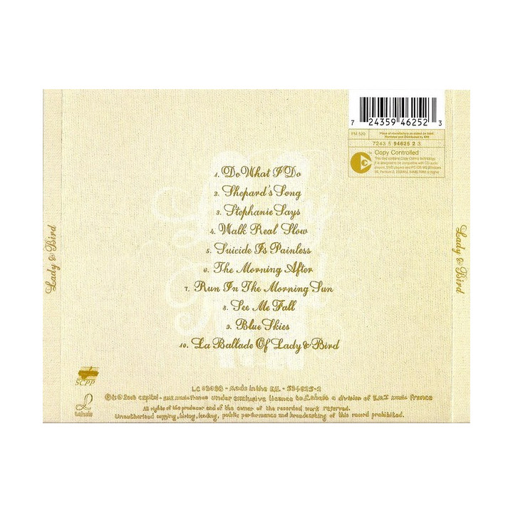 LADY&BIRD - LADY&BIRD - 1CD