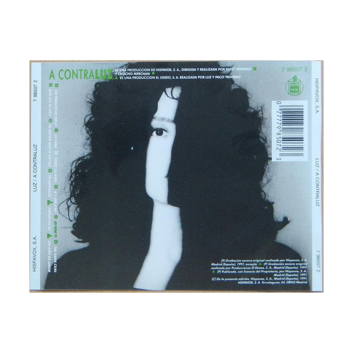 LUZ - A CONTRALUZ - 1CD