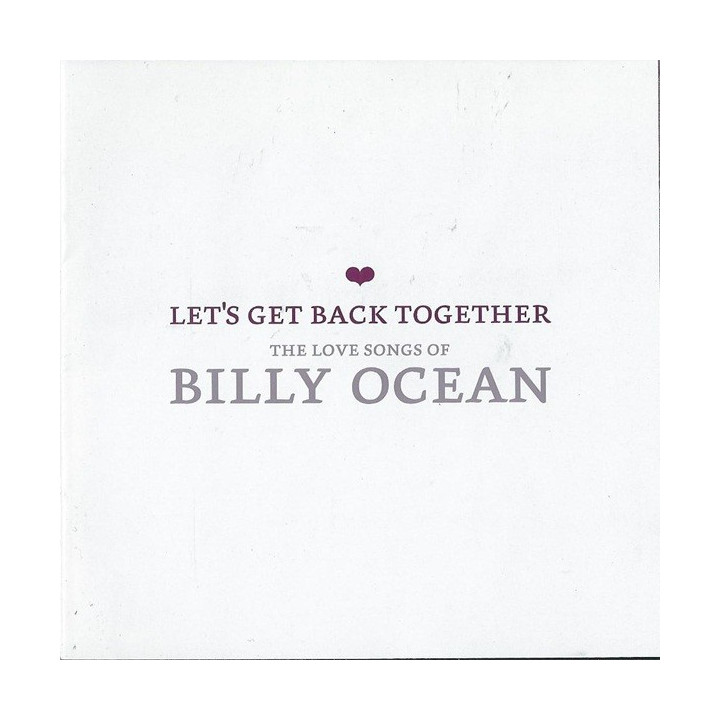 OCEAN,BILLY - LET'S GET BACK TOGETHER - 1CD