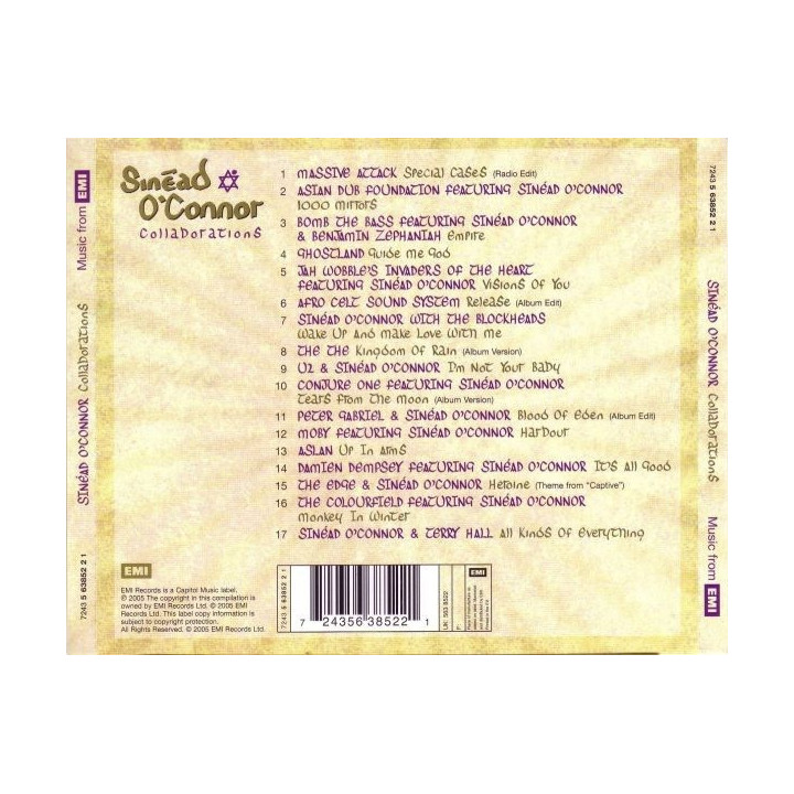 O'CONNOR SINEAD - COLLABORATIONS - 1CD