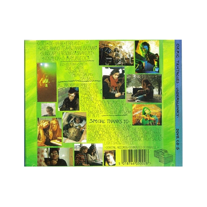 OZRIC TENTACLES - LIVE UNDERSLINKY - 1CD