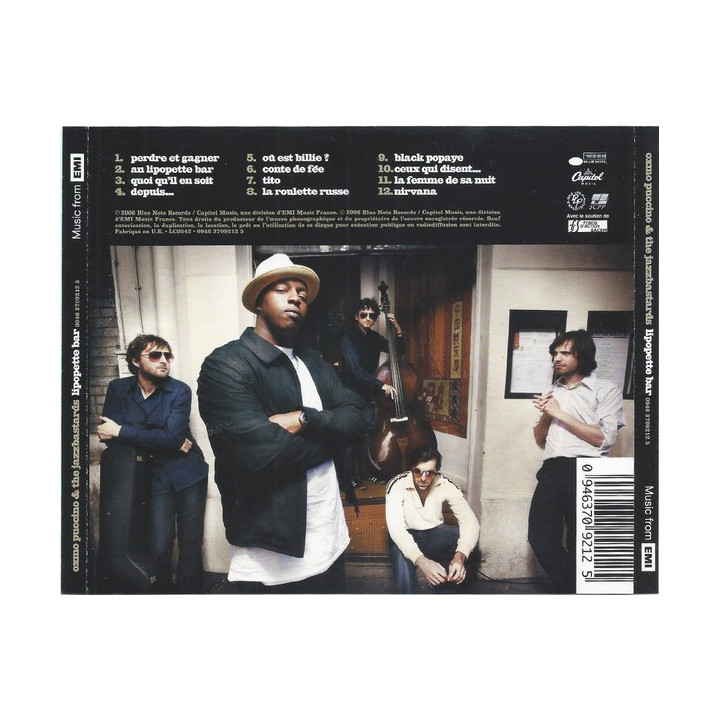 PUCCINO OXMO&THE JAZZBAST - LIPOPETTE BAR - 1CD