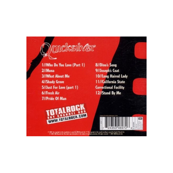 QUICKSILVER - MASTERS OF ROCK - 1CD