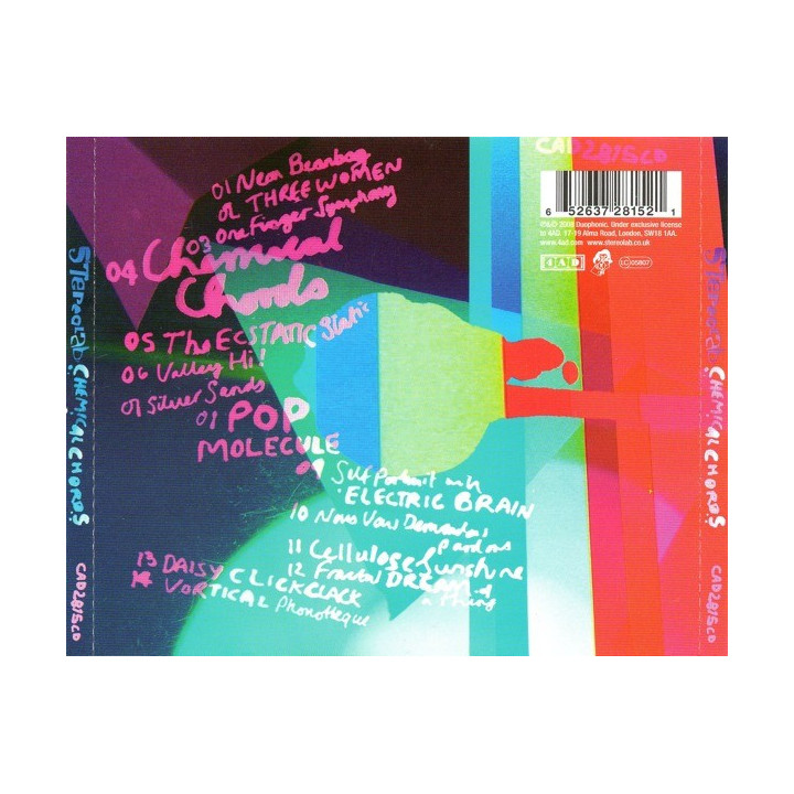 STEREOLAB - CHEMICAL CHORDS - 1CD