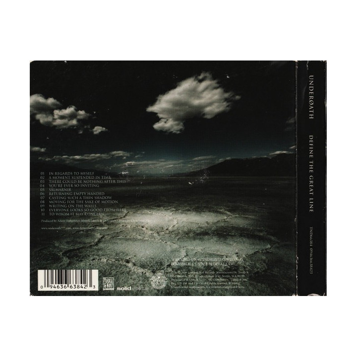 UNDER OATH - DEFINE THE GREAT LINE - 1CD