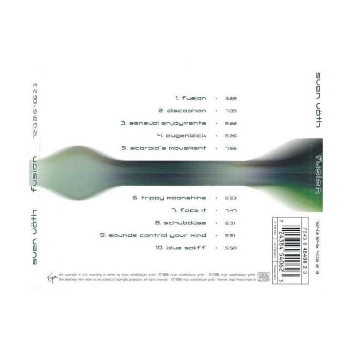 VAETH SVEN - FUSION - 1CD