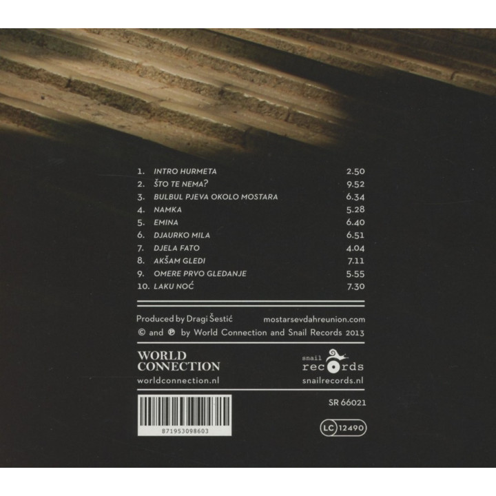 Mostar Sevdah Reunion – Tales From A Forgotten City - 1CD