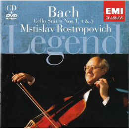 MSTISLAV ROSTROPOVICH - BACH CELLO SUITES