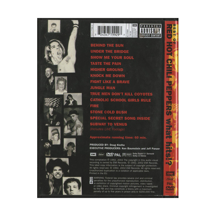 RED HOT CHILLI PEPPERS - WHAT HITS!?