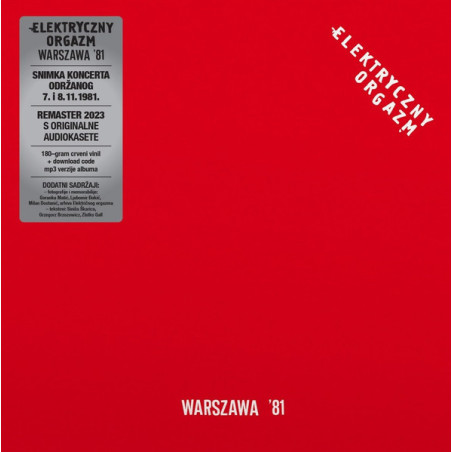 ELEKTRYCZNY ORGAZAM – WARSZAWA 81 LP (ELEKTRIČNI ORGAZAM)
