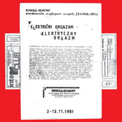 ELEKTRYCZNY ORGAZAM – WARSZAWA 81 LP (ELEKTRIČNI ORGAZAM)