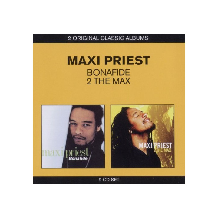 MAXIE PRIEST - BONAFIDE - 2 THE MAX - CD