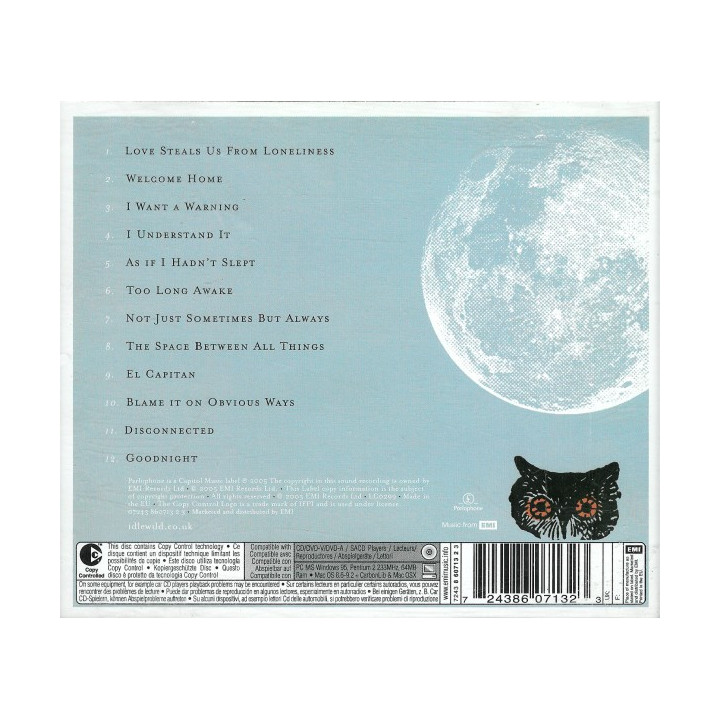 IDLEWILD - WARNING PROMISES - CD