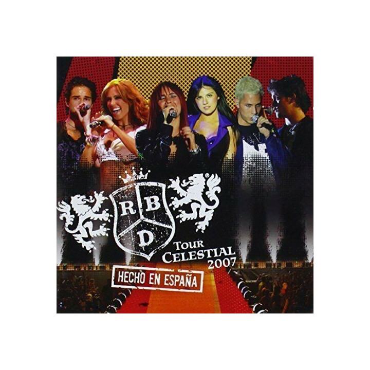 RBD - TOUR CELESTIAL 2007/HECHO EN ESPANA - DVD