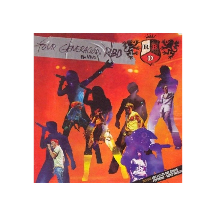 copy of RBD - TOUR GENERACION RBD EN VIVO - CD