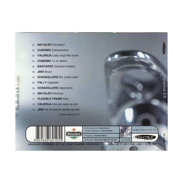 VA-AQUARIUS 5.0/CD       B4592 - OD LJUBAVI - CD