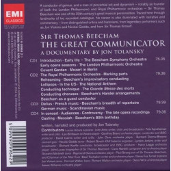 THOMAS BEECHAM - THE GREAT COMMUNICATOR - CD
