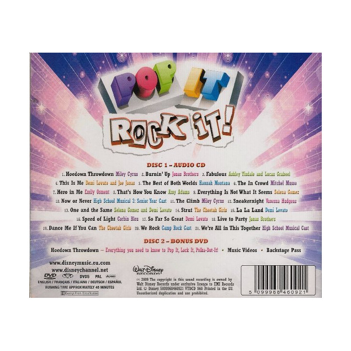 POP IT ROCK IT - CD
