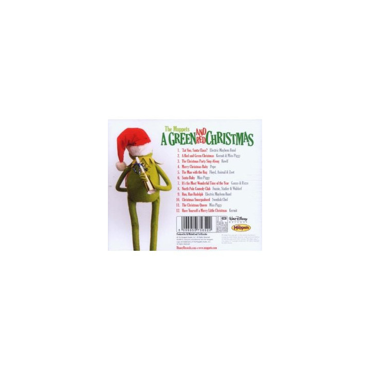 THE MUPPETS - A GREEN AND RED CHRISTMAS - CD