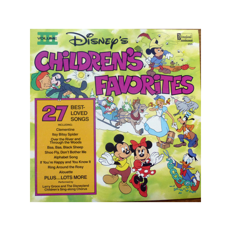 CHILDREN'S FAVOURITE SONGS VOLUME 3 - CD