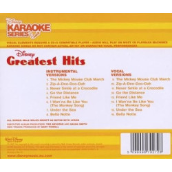 KARAOKE SERIES GREATEST HITS - CD